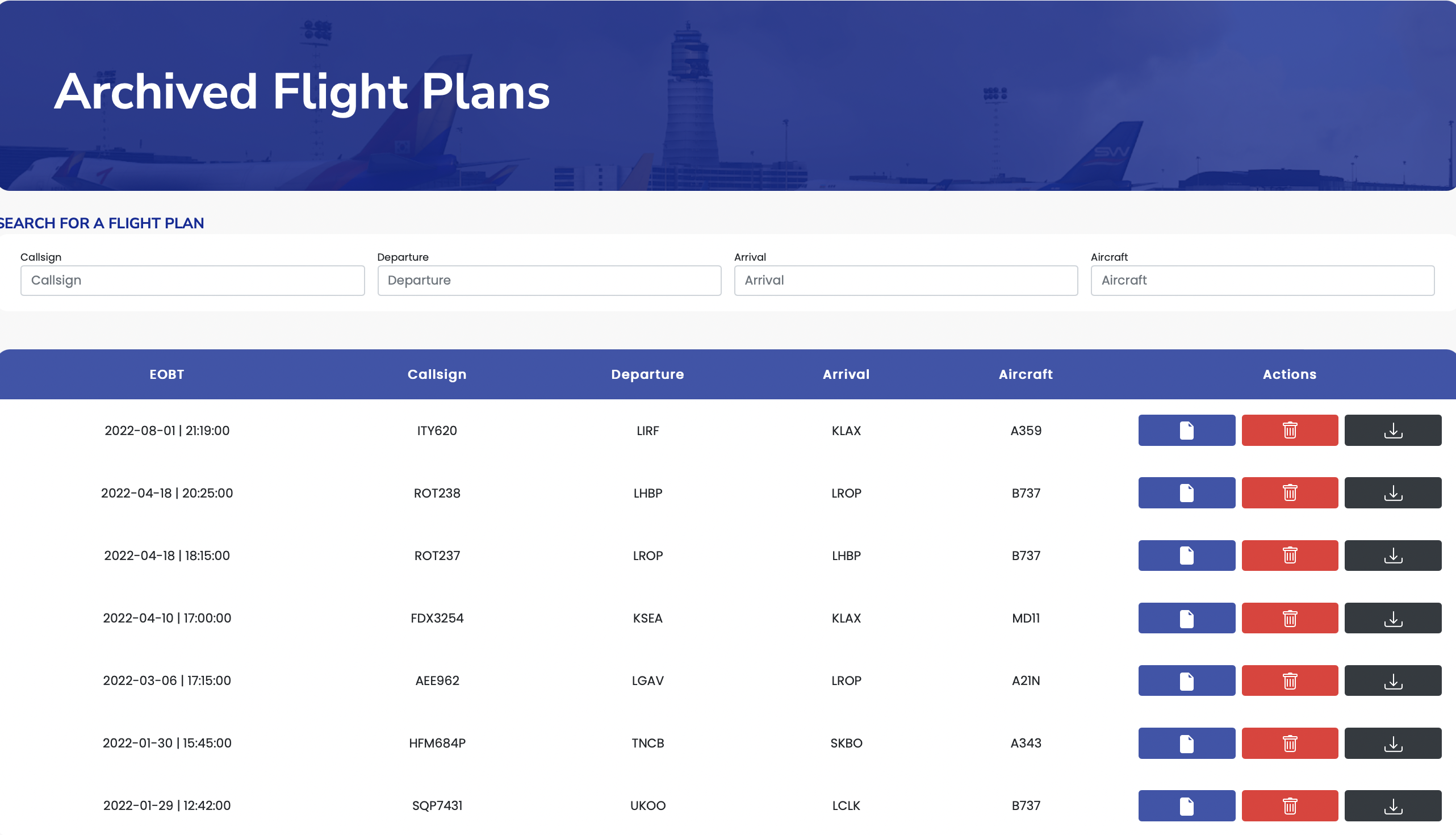 Flight Plan System | IVAO Documentation Library