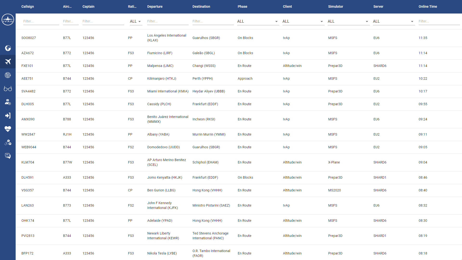 Webeye 3.0 | IVAO Documentation Library